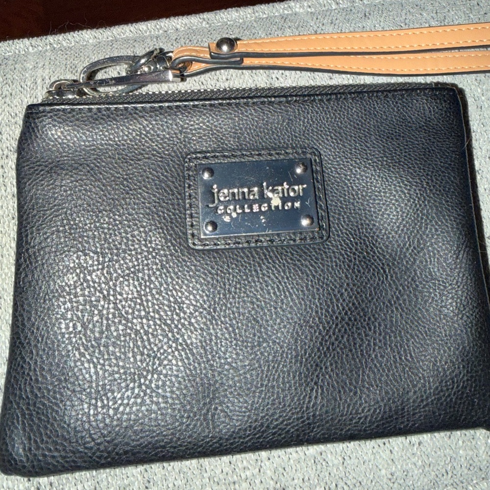 Jenna Kator Collection Black Wallet Wristlet